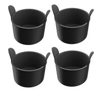 Acunny Hueveras escalfadas, 4 unidades de vasos antiadherentes para huevos escalfados, para microondas, horno, cocinar huevos en la estufa