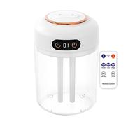 Acunny Humidificador de Control Remoto, Humidificador De Escritorio Con Doble Pulverización Y Carga USB, Humidificador Multifuncional Para El Hogar Dormitorio Y Estudios De Yoga