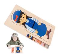 Acunny Juguete de anatomía para niños, rompecabezas de piezas del cuerpo, rompecabezas de anatomía para niños de 3 a 5, aprendizaje creativo y realista esqueleto Jigsaw Set para clase de biología