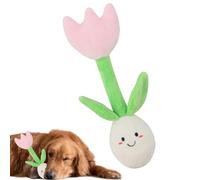 Acunny Juguete de Peluche para Perros, Juguete de alimentación Lenta para Mascotas | Juguete de fabricación de Sonidos de Flores de Cachorros - de la Soledad y Peluche Interactivo y