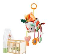 Acunny Juguete para cochecito de bebé - Sonajero de peluche - Móvil de desarrollo temprano con clip | Para bebés y niñas de 0 a 12 meses de viaje coche cuna cuna