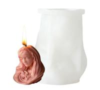 Acunny Moldes De Velas De Silicona,Reutilizable 3D Jesús María | Moldes De Suave Para La Fabricación De Jabón - Para Vacaciones Cumpleaños Resina Jabón Arcilla Hormigón Adultos Principiantes