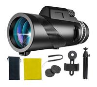 Acunny Monocular para la Caza, monoculares para Adultos Altos potenciados - Spoting Professional Scopes con 80x Aumento | Accesorios portátiles para la Aventura al Aire Libre para Acampar de montaña