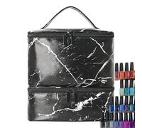 Acunny Organizador de Esmalte de Gel, de Almacenamiento de Esmalte de uñas | de Almacenamiento de los organizadores de uñas con diseño de Doble | Organizador de Suministros de lámpara Flexible, de