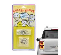 Acunny Pegatinas realistas para agujeros de | Accesorios de decoración de ventanas automotrices, bolas falsas ultrarrealistas, divertidas pegatinas 3D para coche, autoadhesivas,