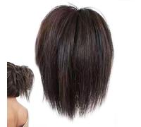 Acunny Peluca de pelo de moño, cabello de moño falso,Costume elegante Wig Elastic - Bollos desordenados naturales, extensiones de cabello de cola de caballo para salir, vestir diariamente mujeres y