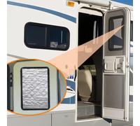 Acunny Persiana para Ventana De Puerta De Autocaravana | Visera Solar para Ventana De Puerta Principal De Remolque | Accesorios Portátiles para Autocaravanas Que Bloquean La Luz