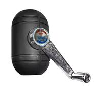 Acunny Piezas De Sombrilla De Jardín, Componentes para Sombrillas Compactas, Paraguas De Columna Central con Manivela Robusto para Terraza, Patio, Piscina, Picnic, Exteriores