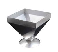 Acunny Pirámide Molde de Acero Inoxidable - Molde De Carne De Pagoda De Acero Inoxidable - Forma Metálica Reutilizable De Cocina Para Zongzi Chino Barbacoa Ensaladas Frías Arroz Y