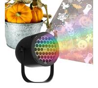 Acunny Proyector Halloween | Proyector Efectos Fantasma Exterior - 16 Diseños Resistente Agua Decoración Interior Exterior