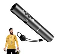 Acunny Silbato eléctrico para entrenador, silbato electrónico, silbato deportivo, carga USB, linterna de mano de alto volumen, 500 mAh, para fútbol, salvavidas, camping, aulas y