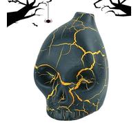 Acunny Silbato Gritando,Silbato Azteca - Silbato de terror de grito | Silbato chillón loco de Halloween Silbato fuerte azteca Silbato de calavera de terror para sacrificio de guerra Exposiciones