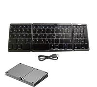 Acunny Teclado Plegable, Teclado Portátil Plegable | Teclado Inalámbrico Plegable en Lenguas | Pequeño Teclado Multi-Dispositivos Multidispositivo para Tableta y Smartphone