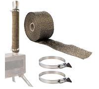 Acunny Vendaje de tubos, protección para tubos de calefacción, cinta protectora extraíble para cables eléctricos, calefacción, chimenea, tubo de escape y horno
