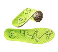 acupresión pies, plantillas Athletic Running Hiking Comfort para zapatillas o zapatos senderismo, insertos adicionales absorción impactos, plantillas ortopédicas cómodas para