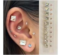 Acupuncture Ear Seeds Perlas Desechables Multiusos con Mapa de Puntos de Acupuntura para Principiantes Herramientas de Alivio Facial para el Equilibrio y el Bienestar (I)
