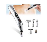 Acupuncture Pen, 5-in-1 Electronic Acupuncture Pen, Pain Relief Therapy, Rechargeable Powerful Meridian Energy Massage Pen