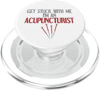 Acupuntura Humor Quédate Conmigo Acupunturista PopSockets PopGrip para MagSafe
