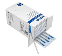 Acupuntura y Punción Seca Estéril 0,25x25mm | 500 Unidades | Acero Inoxidable con Tubo Guía | Máxima Precisión y Seguridad