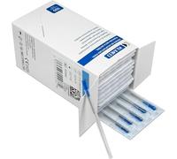 Acupuntura y Punción Seca Estéril | Acero Inoxidable con Tubo Guía | Máxima Precisión y Seguridad. (100 Uds) (0,25x40mm)