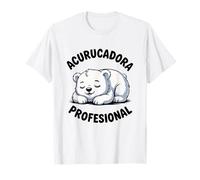 ACURUCADORA Profesional Oso Polar Bebe Dormilon Tierno Camiseta