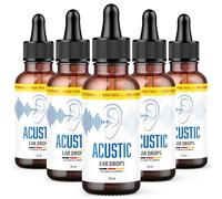 Acustic Ear Drops | aceite de cuidado suave para uso diario en el conducto auditivo externo | 30 ml conducto auditivo externo | 30 ml 5x