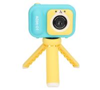 Acuto Kids Camera Azul 48mp Lente Dual 2.4i IPS SC 600MAH Batería Recargable con TR Kids Selfie Video Camera Durante 3 Años y Cámaras Duales Función de Video automático.