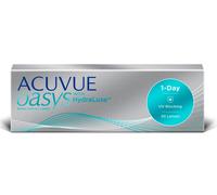 ACUVUE® OASYS 1-DAY con tecnología HydraLuxe™ - Reemplazo Diario - protección UV - 30 lentes