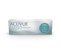 ACUVUE® OASYS 1-DAY con tecnología HydraLuxe™ - Reemplazo Diario - protección UV - 30 lentes