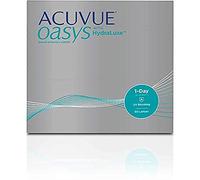 ACUVUE® OASYS 1-DAY con tecnología HydraLuxe™ - Reemplazo Diario - protección UV - 90 lentes