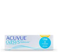 ACUVUE® OASYS 1-Day for ASTIGMATISM con tecnología HydraLuxe™ - Reemplazo Diario - protección UV - 30 lentes