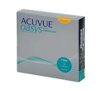 Johnson & Johnson Lentillas Acuvue Oasys 1-Day HydraLuxe Astigmatismo +3.25 C-1.75 E80° 90 lentillas