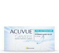 ACUVUE® OASYS for ASTIGMATISM con tecnología HYDRACLEAR® PLUS - Lentillas quincenales -protección UV - 6 lentes