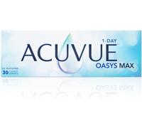 Acuvue Oasys Max 1-Day Lentes diarias con tecnología TearStable y filtro de luz OptiBlue, +3.00 dpt, diámetro 14.3 mm, 30 unidades, adición, curva base 8.5 mm