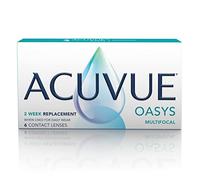 ACUVUE OASYS MULTIFOCAL - Lenti Quindicinali - Protezione UV;-2.00 diottrie; BC 8.4; DIA 14.30; ADD Low; 6 lenti