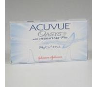 Acuvue oasys, RADIUS: 8.4, diámetro: 14.0, dioptrías): 4,50