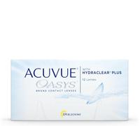 ACUVUE® OASYS with HYDRACLEAR® PLUS - Reemplazo Quincenal - protección UV - 12 lentes