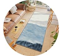 ACUY Alfombra De Pasillo Moderna 100x120cm, Antideslizante Base PVC Antideslizante para Sala de Estar, Dormitorio, Entrada, balcón
