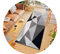 ACUY Alfombra De Pasillo Moderna 90x200cm Alfombra Rectangular Dormitorio Resistente a Las Manchas para alfombras de Entrada a pasillos