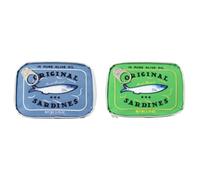 ACUYE Bolsa de maquillaje Coquette para mujer, estuche de maquillaje de sardinas, bolsa de aseo estética, bolsa de cosméticos de viaje, bolsa de almacenamiento de maquillaje, 02-Estilo D 2PCS, 15.5cm,
