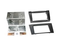 ACR Marco de montaje para Mercedes CLS Tipo 219 – Adaptador frontal 2-DIN Negro