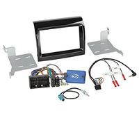 ACV Kit de instalación con adaptador de volante para radio de coche doble DIN en Citroen, FIAT, Peugeot (2016-2021)