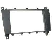 ACV Marco para radio de Mercedes Clase C, CLK, SLK 2-DIN, Negro