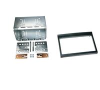 ACV Radioblende 2 DIN 381323-02 Porsche 911 Typ 996 Boxster Typ 986 Negra Mate