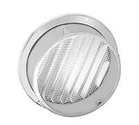ACVACV 1 UNIDS Acero Inoxidable Exterior De La Pared De La Pared De La Pared De La Pared, Conducción Redonda Rejillas De Ventilación 70mm 80mm 100mm 120mm 150mm 160mm 180mm 200 200