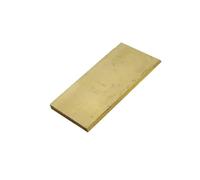 ACVACV Barra Plana de latón H59, Longitud de 500 mm, for modelismo, Piezas de Material de Placas de Metal de Cobre sólido.(2x30mm)