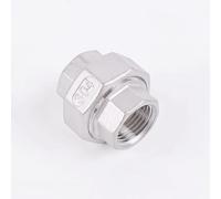 ACVACV Conector de unión de Acoplamiento de unión en Vivo de Acero Inoxidable SS304 con Rosca Hembra BSP, Accesorio for tuberías, for Accesorios de mejoras for el hogar(2")