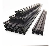 ACVACV Juntas ciegas anodizadas V 2.4, Accesorios de extrusión Negros for Impresora 3D Voron 2.4, Kit de Marco de extrusión HFSB5-2020(250mm)