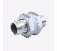 ACVACV Mamparo Sin Sueldo 1/2 "× 1/2" Bspt Hilo Masculino, For El Hogar Elaboración De Hervidor De Hervidor De Caldera De Una Sola Pieza De Longitud De Diseño 50mm(1/4")
