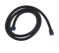 ACVACV Manguera de Ducha Flexible for baño, Accesorios de tubería Negros, for mejoras en el hogar, mangueras de plomería, Junta de tubería(2M)